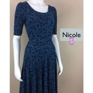 Blue/Teal Nicole Dress